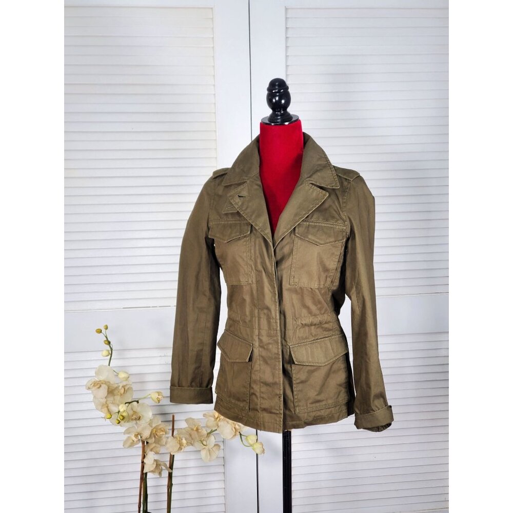 Madewell Women's Olive All Weather Outbound Military Style 02843 Sz XS 1033 - Picture 9 of 16